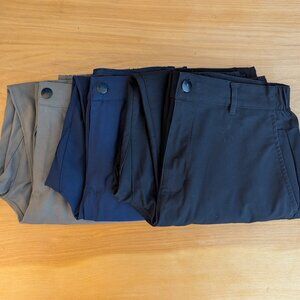 Cuts Clothing Men's Chinos in Black, Navy, and Tan
